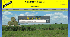 Desktop Screenshot of centuryrealtymo.com