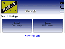 Tablet Screenshot of centuryrealtymo.com